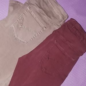 Bullhead Skinny Jeans (2) Pair